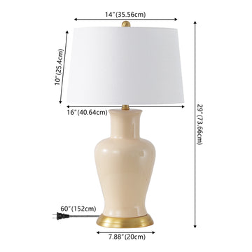 Julian 29" Ceramic LED Table Lamp